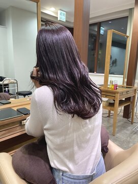 ソピ バイ インビテーション(sopi by invitation) カシスピンク　透明感カラー　ロング！