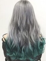 ヘアリゾート エーアイ 上野店α(hair resort Ai) グラデーショングリーン【Ai上野】