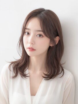 ナチュラル 新宿店(Natural) やわらかミディアムヘア