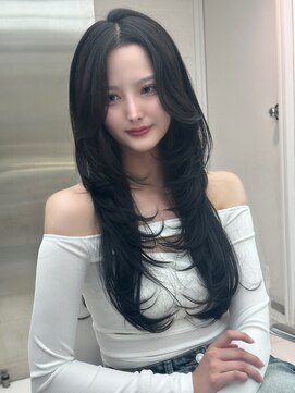 レディアル 渋谷(REDEAL) 韓国ヘア/ブリーチ/暖色カラー/ワンホン【レイヤー/渋谷】