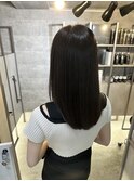 髪質改善インナーグレージュピンクベージュマチルダボブNOOS根本