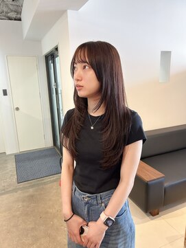 シー.(SHE.) 【SHE.】レイヤーカット/超高濃度水素ケアカラー/ショコラ