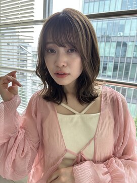 エクリフルール(equri fleur) ミディアムレイヤースタイル