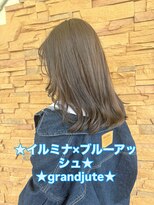 グランジュテ(grandjute) 似合わせカット★ハイライト★白髪ぼかし★髪質改善★ミディアム