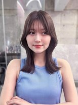 フィヴェント(Fivent) 美髪韓国レイヤーイメチェン夏ハイライトカラーくびれヘア