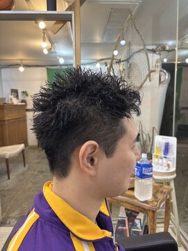 リンダ(LINDA) メンズ ピンパーマ