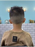 メンズキッズカットフェード