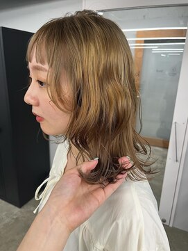 コエ(koe') ブリーチで作るオリーブベージュ