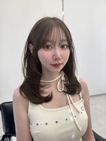 アマトウキョウ 表参道(AMA TOKYO)&nbsp;レイヤーカット 韓国ヘア 顔周りカット高島大登