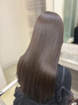 アキュレ(Aqure) ≪髪質改善トリートメント≫透明感カラー