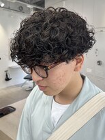 レタッチ バイ フィフス 天神大名(RETOUCH by fifth)&nbsp;天神大名メンズパーマ波巻きパーマプードルパーマッシュウルフ