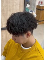 メンズギフト(men's GIFT)&nbsp;ツイストスパイラルパーマメンズカット刈り上げ