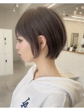 サンド 大阪梅田(sand) オリーブグレー/クラゲヘアー/ココアベージュ/くびれショート