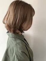 ヨクヘアーギオン(Yok hair GION)&nbsp;【ラフボブ】×【シアベージュ】