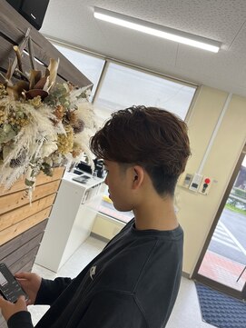 ルーチェ(Luce) センターパート+ニュアンスパーマ