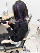 カイノ イオンモール橿原店(KAINO) インナーカラー×ラベンダー