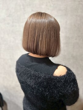 ヘアーワークス ボナ(HAIR WORKS bona.) レディース 艶 ボブ