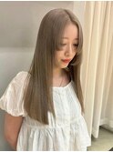 Lomalia表参道ケアブリーチダブルカラーベージュ