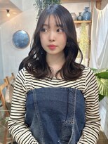 ミモザワークス ヘアアレンジ ひし形くびれヘア/顔周りカット/レイヤーカット/シースルー前髪