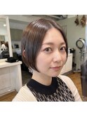 菊川/掛川/ショートヘア/ショートカット/ショートボブ/白髪染め