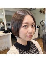 リーフ 菊川店(LeaF)&nbsp;菊川/掛川/ショートヘア/ショートカット/ショートボブ/白髪染め