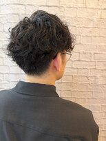 グレイスフルバーバー 新宿パークタワー店&nbsp;無造作マッシュ×ニュアンスパーマ