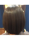 イルミナカラーで艶ボブ