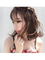 ミシェリー(misherry)&nbsp;＊ misherry 色っぽガーリーアレンジ 　グレージュ＊