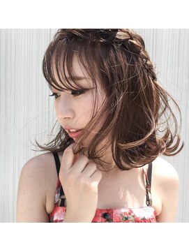 ミシェリー(misherry) ＊ misherry 色っぽガーリーアレンジ 　グレージュ＊