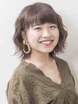 ナンプウ(Nanpu)&nbsp;≪Nanpu≫ほんのりラベンダーピンクな軽めボブ