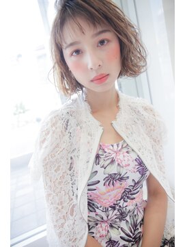 ヘアーデザイン アストレイ(hair design astray) シースルー乙女ボブ