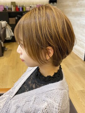 アグ ヘアー コーラル 沖浜店(Agu hair coral) 小顔に見せるショート☆
