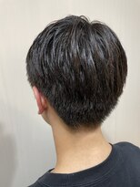 グレイスフル バーバープラチナム 六本木店(Graceful Barber platinum)&nbsp;サイドパートアップバング