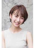 Ameri エアリーショート×透け感カラー 新宿