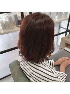 リシェオブヘアー(riche of hair) 秋にぴったりな赤茶色◎◎