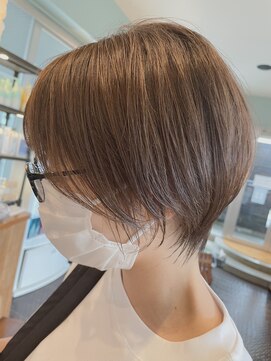 ヘアラウンジ アングゥ(hair lounge ungu) 丸みショート