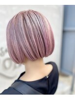 サロンロール(Salon Roll)&nbsp;ボブ×ピンクカラー★