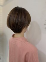 ヘアープロデュース ラピセット 松山(Lapset) 20代30代大人可愛いエアリーボブラベンダーベージュ透明感
