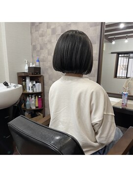 テト(teto) 切りっぱなし ミニボブ