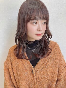 イト(ito.) ★柔らかピンクブラウン×くびれ巻き★