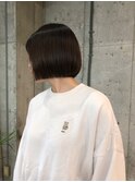 ミニボブ　切りっぱなしボブ　似合わせカット　表参道
