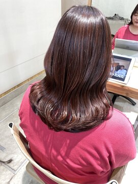 ヘアデザイン ソラ(Sola) gloss pink brown / ツヤ髪ピンクブラウンカラー
