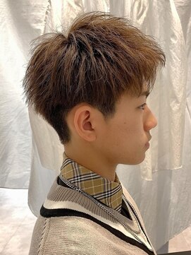 ザ サードヘアー 津田沼 annex(THE 3rd HAIR) 横顔ツーブロックショート［津田沼駅/メンズ/学割U24］