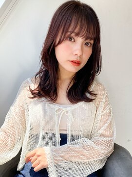 ソア 渋谷(soar) 20代30代40代◎大人かわいい韓国ヘア/小顔前髪/ピンクブラウン