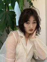 ロンドエニカ 大宮(Lond enika)&nbsp;切りっぱなしボブエアリーロングピンクブラウン美髪のススメ