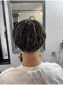 メンズカット＋カラー＋パーマ