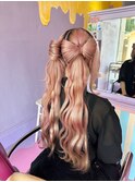 リボンヘアメ