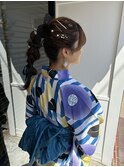 浴衣ヘアセット