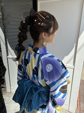 テンダー(Tender) 浴衣ヘアセット