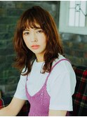 ナチュラル×オン眉20代/30代/40代/ハレマチ通り